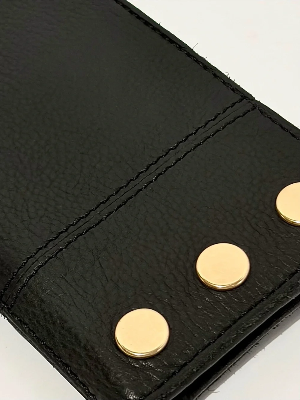 Hammitt 110 North In Black Leather With Brushed Gold Hardware